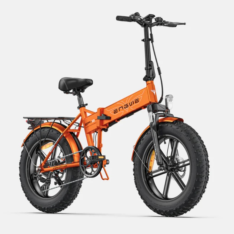 EP-2 Pro: 250W Legal Folding Electric Bike with 20*4.0 Tires and Up to 100KM Range 