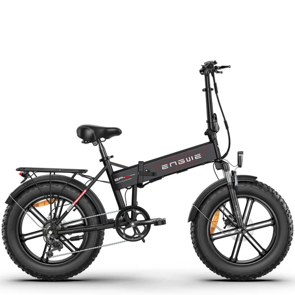 EP-2 Pro: 250W Legal Folding Electric Bike with 20*4.0 Tires and Up to 100KM Range 