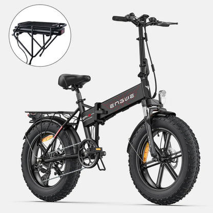 EP-2 Pro: 250W Legal Folding Electric Bike with 20*4.0 Tires and Up to 100KM Range 